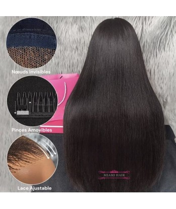 Miami Hairflex 9x6 Straight 250% HD -Perücke 2023