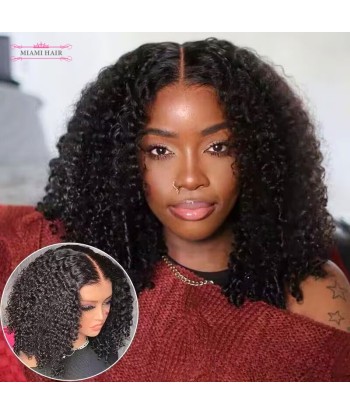 Miami Hairflex 9x6 Kinky Curly 250% HD -Perücke Voir les baskets