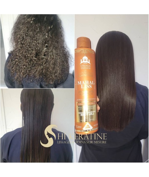 MAHAL LISS Lissage NANO INDIEN - Pack shampoing clarifiant 1L et traitement 1L en ligne des produits 