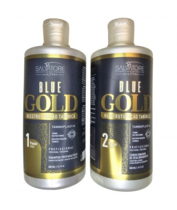 Lissage tanin BLUE GOLD RECONSTRUCTION - Salvatore 2x500ml vente chaude votre 