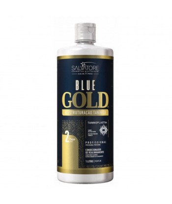 Lissage tanin BLUE GOLD RECONSTRUCTION - Salvatore Traitement 1L ouvre sa boutique