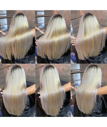 Lissage Infinity Blond Ana Paula Carvalho - Shampoing et traitement 2x1L solde