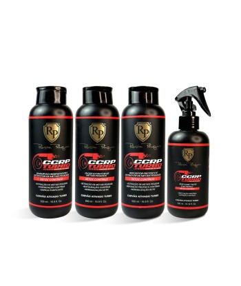 Pack Detox capillaire ROBSON PELUQUERO- CCRP TURBO - 4produits 3x500ml +300ml Comparez plus de prix