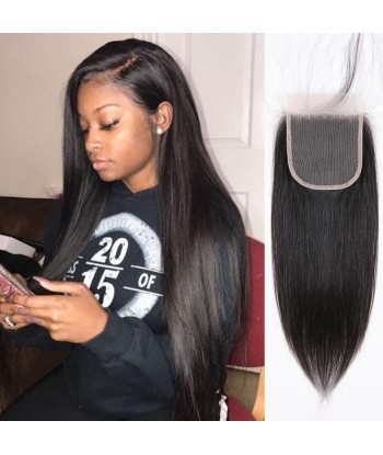 3 Paquets de Tissage  + Closure Straight de pas cher