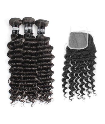 3 Paquets de Tissage  + Closure Deep Wave Vous souhaitez 