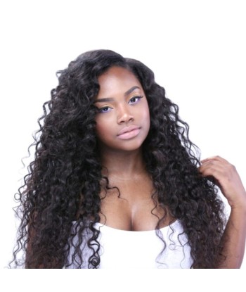 3 Paquets de Tissage + Lace Frontal Deep Wave 13x4 2023