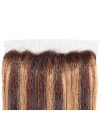 Lace Frontal Straight | Chatain Méché Blond | P4/27 13x4 Les magasins à Paris