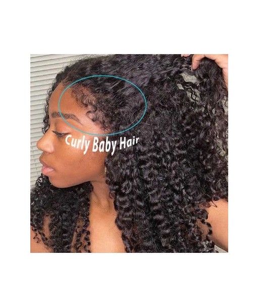 FRONT LACE 13X4" NEW STYLE LIMITED 4C KINKY CURLY pas cher