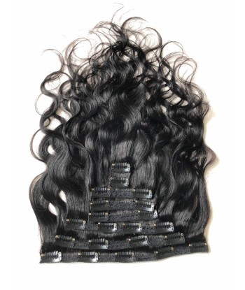 Kit Extensions à Clips Body Wave Noir 120 gr en stock