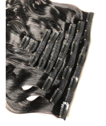 Kit Extensions à Clips Body Wave Noir 120 gr en stock