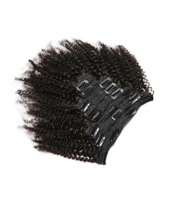 Kit Extensions à Clips Afro Curly Brun 120 gr de technologie