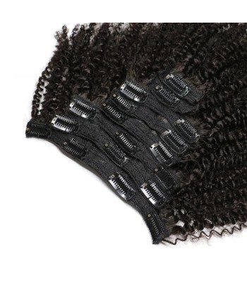 Kit Extensions à Clips Afro Curly Brun 120 gr de technologie