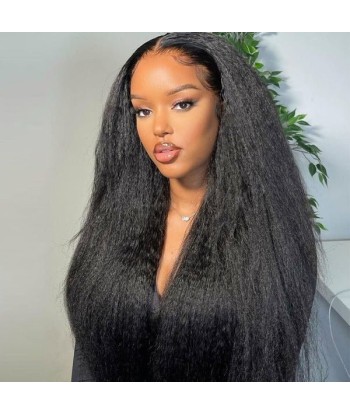 Extension à Clips Kinky Straight Noir Mono Bande Maxi Volume basket pas cher