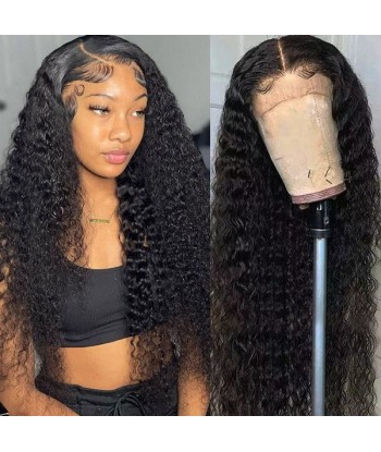 Perruque Lace Wig 5x5 Kinky Curly - Densité 150% - Cheveux Bouclés Naturels basket pas cher