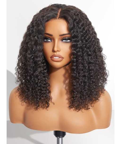 Perruque Lace Wig 6x6 Boucles Kinky - Densité 180% - Cheveux Bouclés Naturels soldes