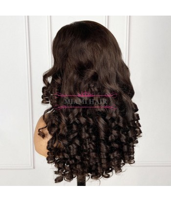 Perruque Lace Wig 13x4 Loose Body Wave  4 - avec Effet Presque Double Drawn et Maximum de Volume en Cheveux Remy Profitez des Offres !