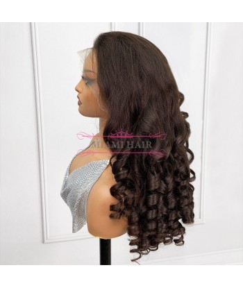 Perruque Lace Wig 13x4 Loose Body Wave  4 - avec Effet Presque Double Drawn et Maximum de Volume en Cheveux Remy Profitez des Offres !