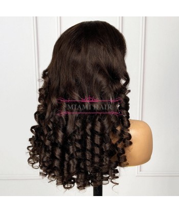 Perruque Lace Wig 13x4 Loose Body Wave  4 - avec Effet Presque Double Drawn et Maximum de Volume en Cheveux Remy Profitez des Offres !