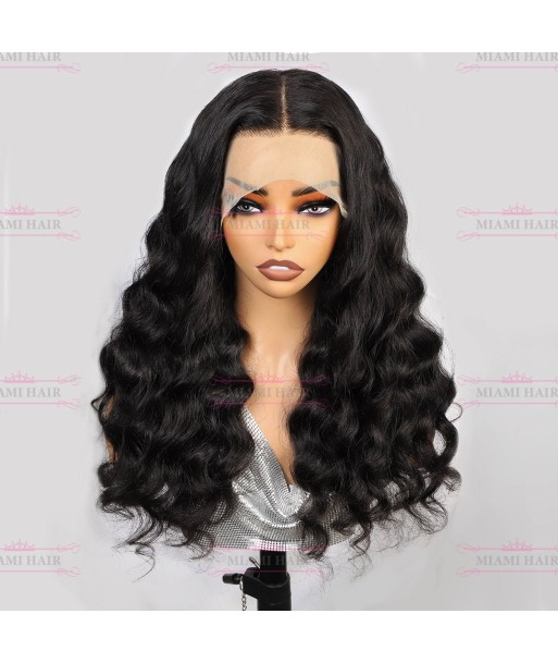 Perruque Lace Wig 13x4 Loose Wave - avec Effet Presque Double Drawn et Maximum de Volume en Cheveux Remy en linge