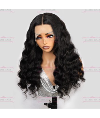 Perruque Lace Wig 13x4 Loose Wave - avec Effet Presque Double Drawn et Maximum de Volume en Cheveux Remy en linge