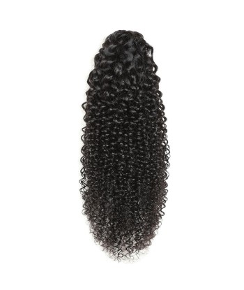 Cola de caballo de cola negra con alicates naturales Remy Cabello rizado solde