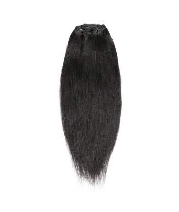 Extensiones de clip rectos de Yaki negro Jusqu'à 80% De Réduction