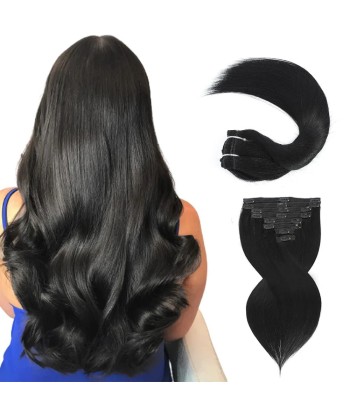 Extensiones de clip rectos negros 120 gr pour bénéficier 