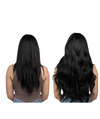 Extensiones de clip rectos negros 120 gr pour bénéficier 