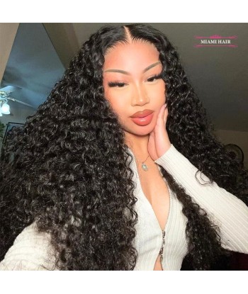 Miami Hairflex 9x6 Deep Wave 250% HD Wig Amélioration de cerveau avec