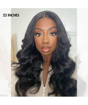 Voorgesneden voorkant 13x4 "Body Wave Dark Brown" Ready-to-Wear " 2023