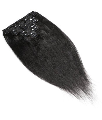 Zwarte yaki rechte clip extensions pas cher chine