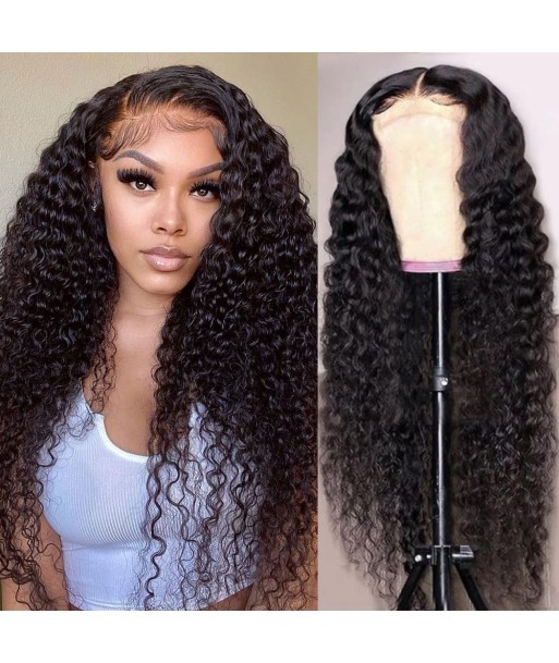 WIG 6x6 Deep Wave Wig Wig -draden - Dichtheid 150% - Volumine -effectie chez Cornerstreet bien 