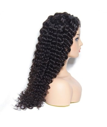 WIG 6x6 Deep Wave Wig Wig -draden - Dichtheid 150% - Volumine -effectie chez Cornerstreet bien 