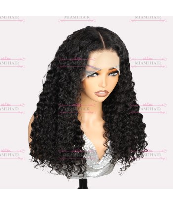 WIG 13x4 Deep Wave Wig -pruik - met bijna dubbel getrokken effect en maximaal Remy Hair Volume pas chere