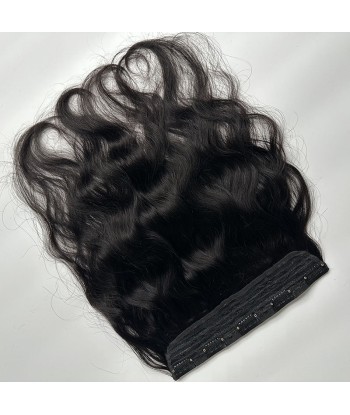 Extension à Clips Natural Wavy Noir Mono Bande Maxi Volume livraison et retour toujours gratuits