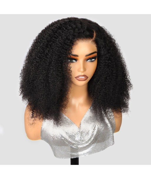 5x5 HD Lace Closure Wig Kinky Curly Sans Colle le des métaux précieux