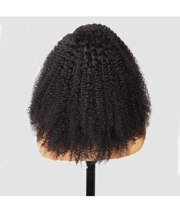 5x5 HD Lace Closure Wig Kinky Curly Sans Colle le des métaux précieux