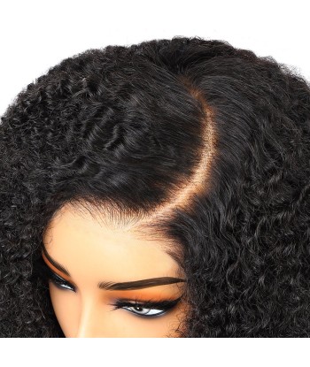 5x5 HD Lace Closure Wig Kinky Curly Sans Colle le des métaux précieux