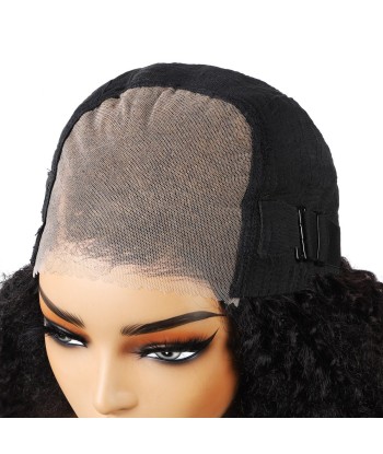 5x5 HD Lace Closure Wig Kinky Curly Sans Colle le des métaux précieux