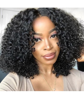 Perruque U-Part Kinky Curly Brun Foncé 2 - 3 jours ouvrés.