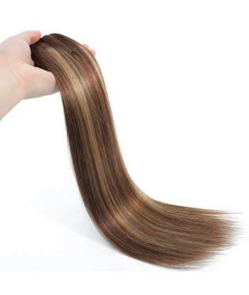 Kit Extensions à Clips Straight Chatain Méché Blond 120 gr, P4/27 à prix réduit toute l'année