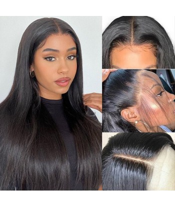 Perruque Lace Wig 5x5 Straight - Densité 150% - Effet Soyeux pas cheres