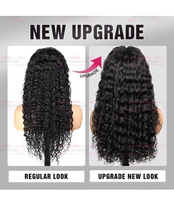 Perruque Lace Wig 13x4 Deep Wave - avec Effet Presque Double Drawn et Maximum de Volume en Cheveux Remy plus qu'un jeu 